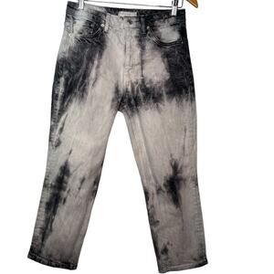 Topshop Reverse tie dye denim Pants size 30